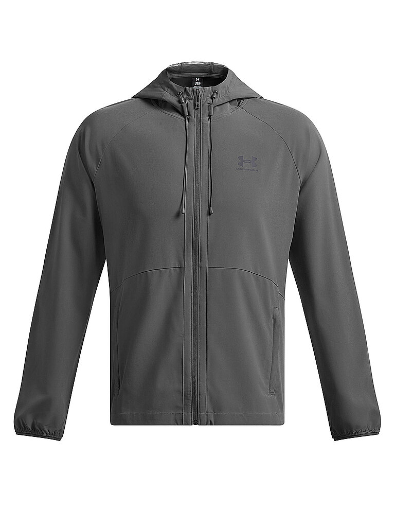 UNDER ARMOUR Herren Jacke UA Windbreaker Stretch grau | S